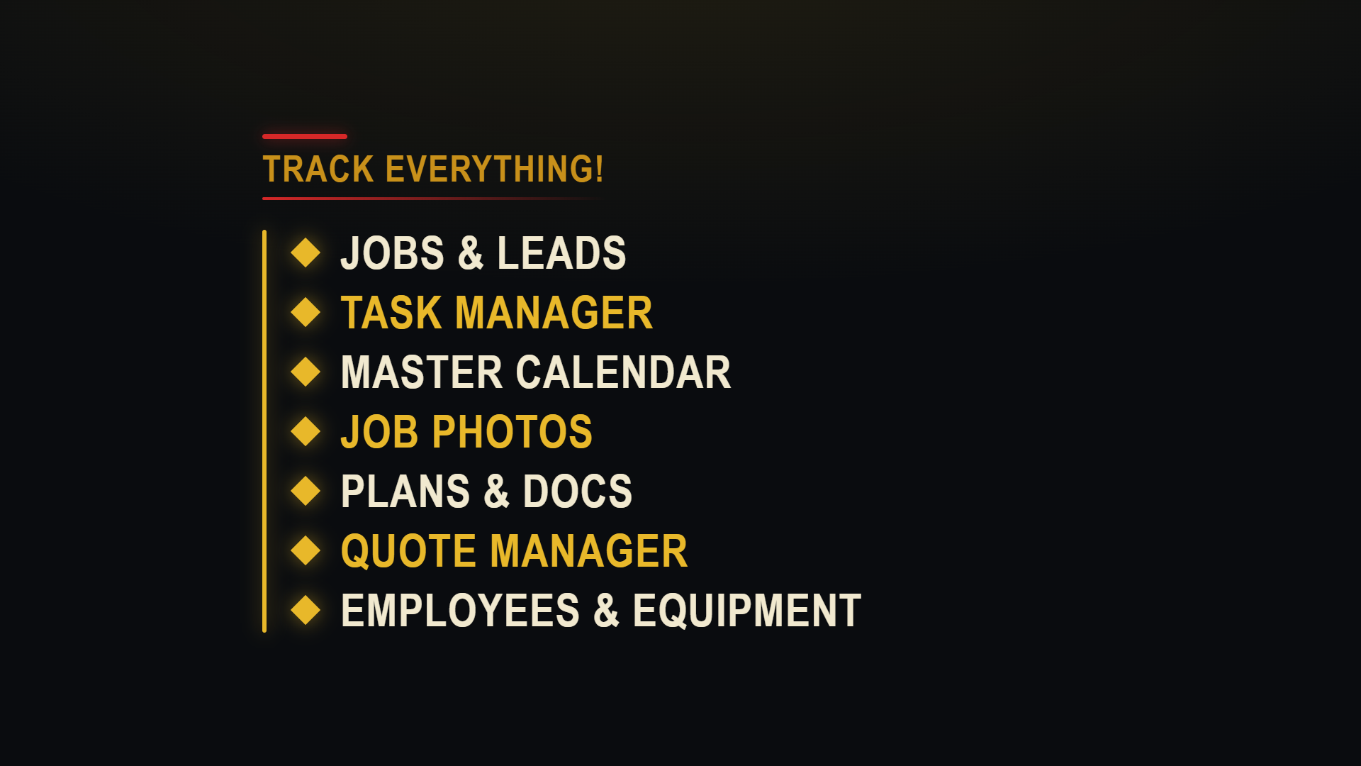 Track everything with See Job Run